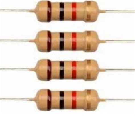 1 Mega Ohm Resistor 14 Watt Fixed Resistor At Rs 035piece Fixed
