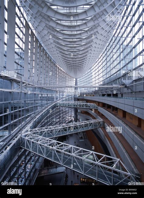 Tokyo International Forum By Architect Rafael Viñoly Stock Photo Alamy