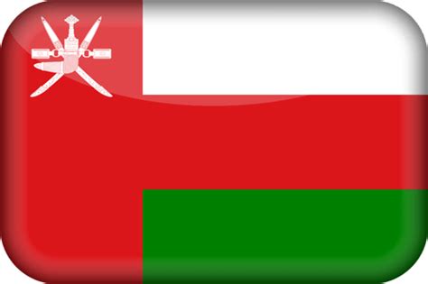 Oman Flag Icon Country Flags