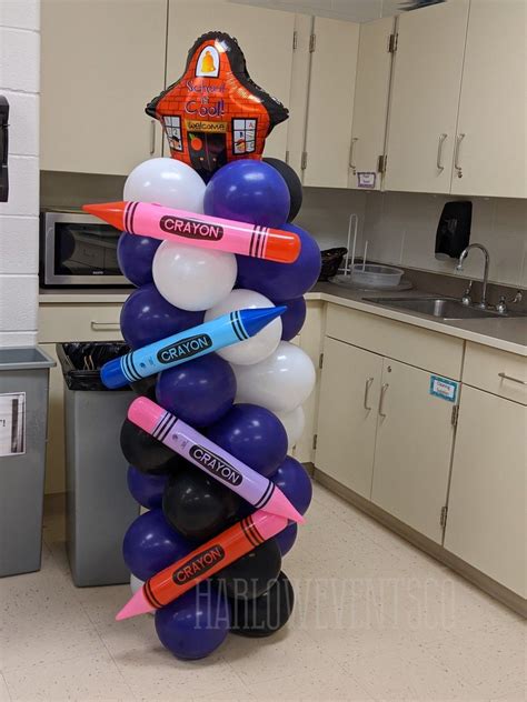 Balloon Columns Balloon Arch Balloons Teacher Appreciation Week