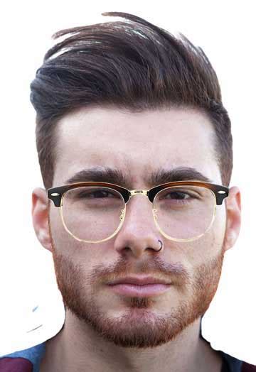 half rim eyeglasses comfort and style for both men and women ~ a division of eyewear insight