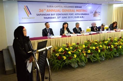 Was incorporated on 4 june 2012 (monday) as a exempt private company limited by shares in singapore. Suria Capital Holdings Berhad Annual General Meeting ...