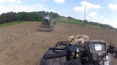 John Deere 770 With Homemade 3pt Cultipacker Youtube