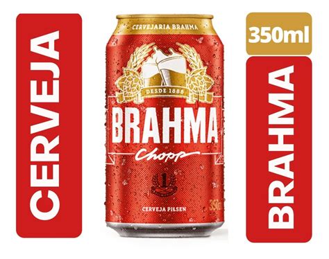 Cerveja Brahma Chopp Pilsen Lata 350ml Mercado Livre