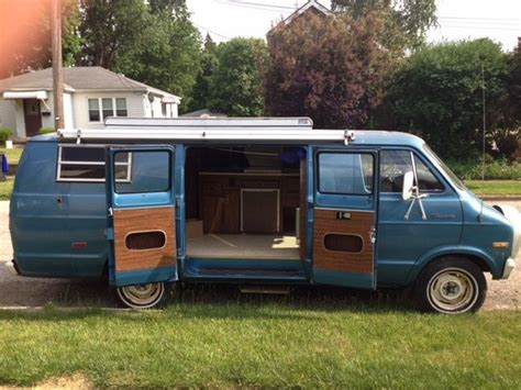 1975 Dodge Tradesman B200 Camper Van For Sale