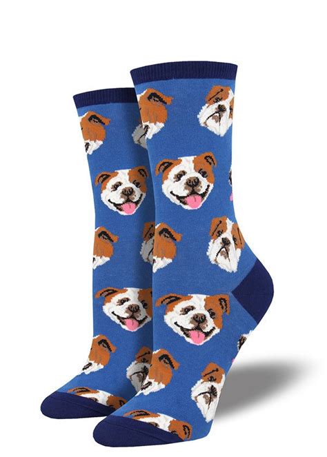 English Bulldog Socks For Women Dog Socks Socks Women Sock Animals