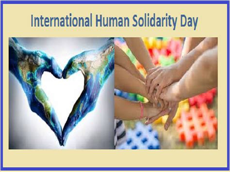 International Human Solidarity Day 2022 Date History Objectives Significance Key Facts And More