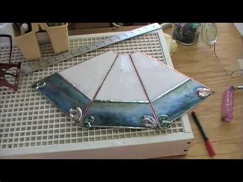 The Making Of A Stained Glass Lamp Youtube