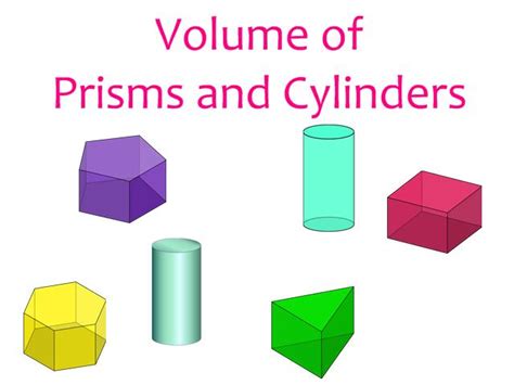 Archived Blogs 13 1 Volume Of Prisms And Cylinders