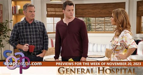 gh spoilers for the week of november 20 2023 on general hospital soap central