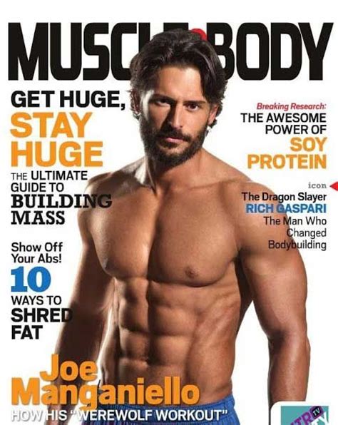 Magic Mike Joe Manganiello Workout Body Muscle Body Muscle Fitness