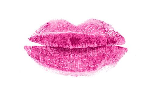 lipstick kiss isolated on white background stock image image of love lover 152124609