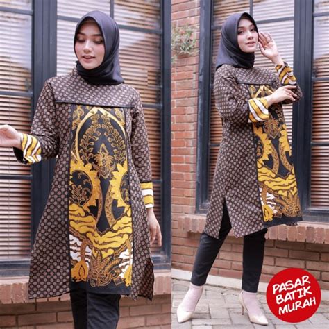 Potret remaja jaman sekarang kalo milih pasangan yang jauh dari jangkauan. KOLEKSI TUNIK BATIK TERBARU SHAFIRA KOMBI TARUNTUM KUNING