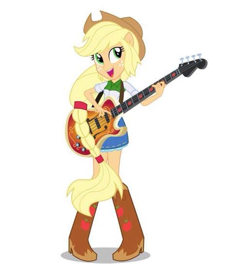 She lives and works at sweet apple acres with her grandmother, her big brother. Pin by Candy Apple on Apple jack | My little pony ...