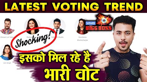 Bigg boss voting process plays an important role in the bigg boss show. SHOCKING! Latest Voting Trend | Who Will Be EVICTED ...
