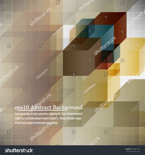 Eps10 Abstract Background Book Cover Design Stock Vector Illustration