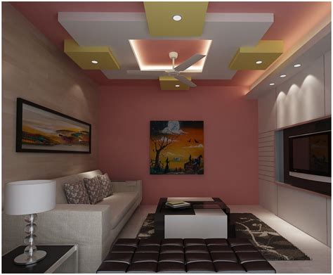 Very elegant and global ceiling design looks like a flying saucer. 25 Latest False Designs For Living Room & Bed Room