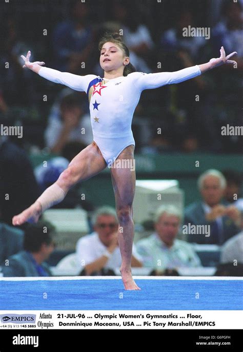 21 Jul 96 Olympic Womens Gymnastics Floor Hi Res Stock Photography And