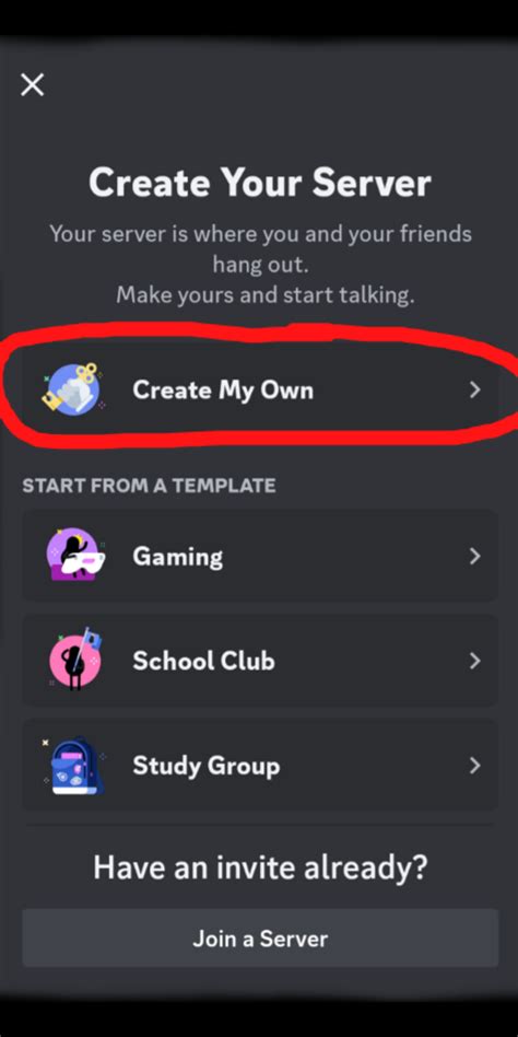 How To Make Your Own Discord Server Mobile Easy Version Help Guide