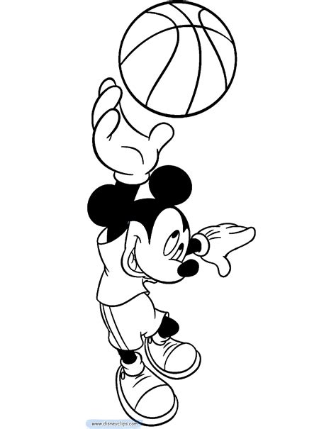 Just print it out and have fun! Mickey Mouse Coloring Pages 5 | Disney's World of Wonders