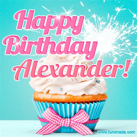 Happy Birthday Alexander Gifs Download On Funimada Com