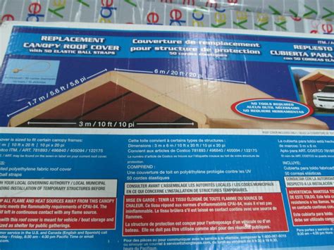 It is also flame retardant. 7+ Good 10X20 Canopy Carport With Sidewalls Costco ...