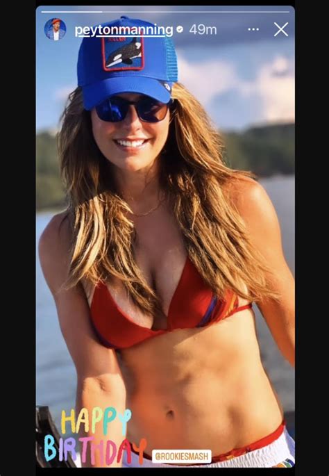 peyton manning s longtime wife turned heads with swimsuit photo the spun