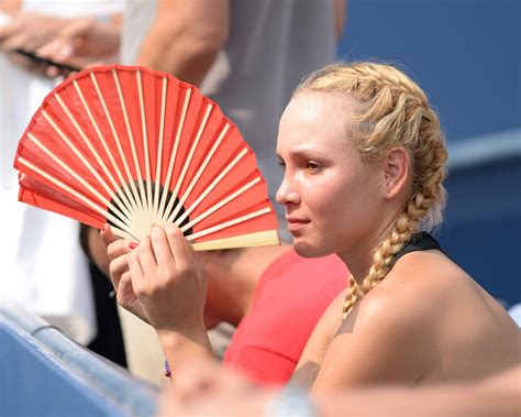 Donna Vekic At Stan Wawrinka Match At 2015 Us Open In New York 0903