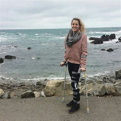 Woman On Crutches With Legbrace Braces Girls Leg Braces Short Legs
