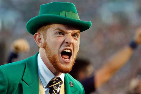 Notre Dame Fighting Irish announce the three new Leprechaun mascots for 