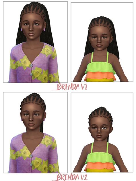 The Sims 4 Kids Hair Cc Gamingwithprincess Kids Hairstyles Sims