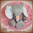 NATTOU DOUDOU ELEPHANT GRIS SOS