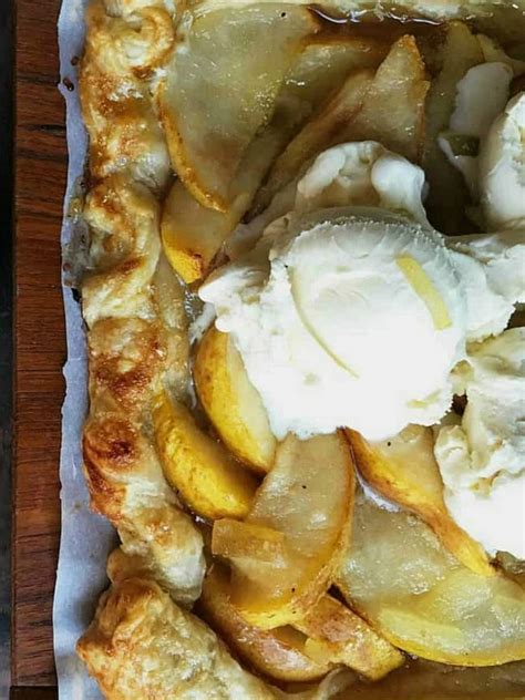 Pear Puff Pastry Dessert Recipe Reluctant Entertainer