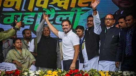 In Patna Rahul Gandhi Slams Agniveer Scheme Says ‘one Party Spreading Hatred Among People