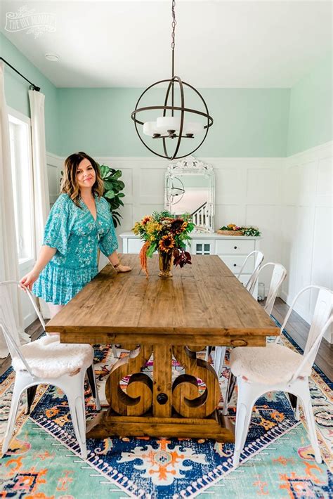 Maybe you would like to learn more about one of these? Dining Room Refresh with a Colourful Rug | Dining room ...