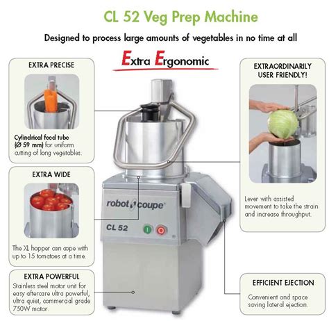 Robot Coupe Vegetable Preparation Machine Cl52 Vegetable Cutters