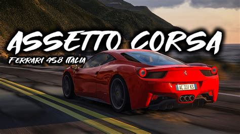Assetto Corsa Ferrari Italia Cruise On Pacific Coast Highway