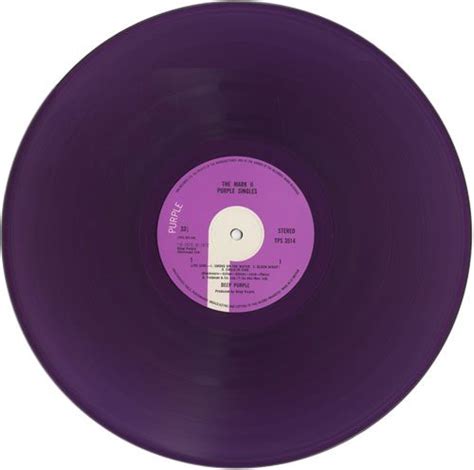 Deep Purple The Mark 2 Purple Singles Purple Vinyl Uk Vinyl Lp Album Lp Record 595 Deep