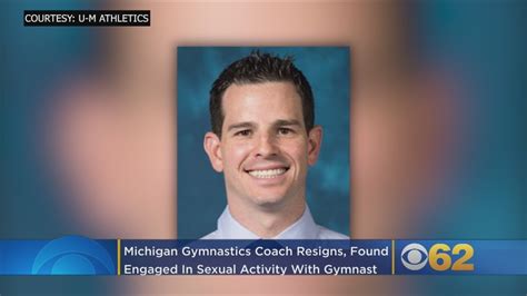 University Of Michigan Gymnastics Coach Resigns After