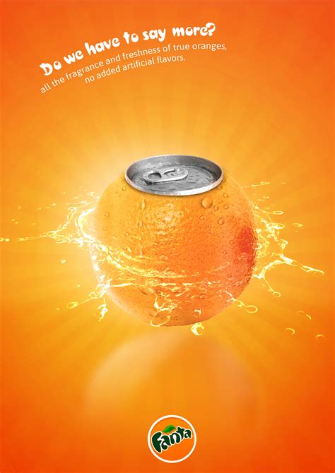 Fanta Print Advert By Istituto Europeo Di Design Oranges Ads Of The
