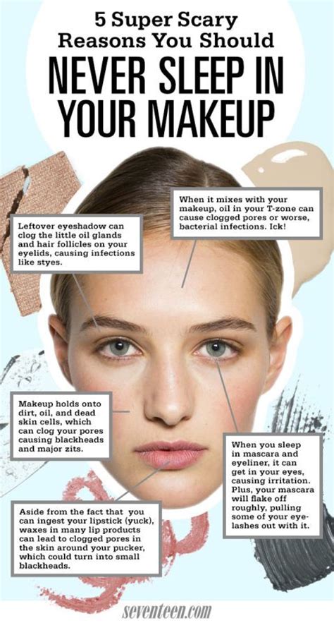 5 Reasons Never To Sleep In Your Makeup Reasons To Wash Your Face At