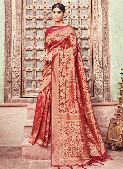 New Designer Fancy Silk Sarees Collection For Wedding Function Catalog