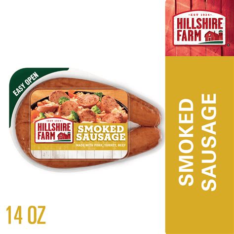 Hillshire Farms Smoked Sausage 14 Oz