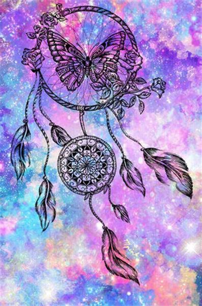 Butterfly Diy Dreamcatcher Art Trypaint