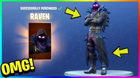 If i missed something or made any mistakes in the character names, please do. NEW "RAVEN" SKIN GAMEPLAY in FORTNITE! LEGENDARY Raven ...