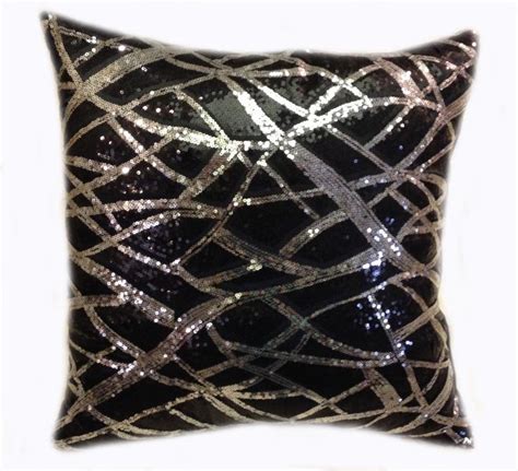 Dainty Home Sequins Decorative Throw Pillow Throw Pillows Pillows