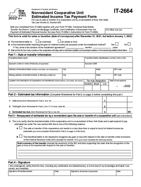 Form Ny 2022 Fill Out And Sign Online Dochub