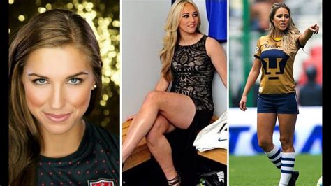 Top 10 Hottest Female Football Players Beautiful Players Youtube