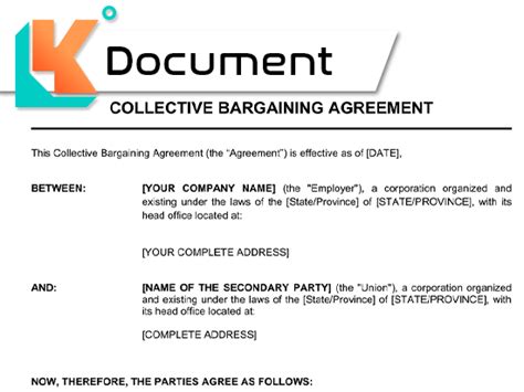 Collective Bargaining Agreement Krystal Otp