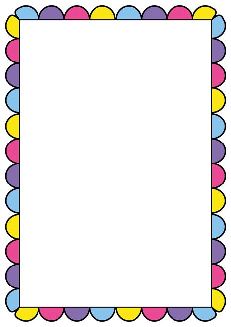 Borders And Frames Borders For Paper Clip Art Borders Doodle Borders